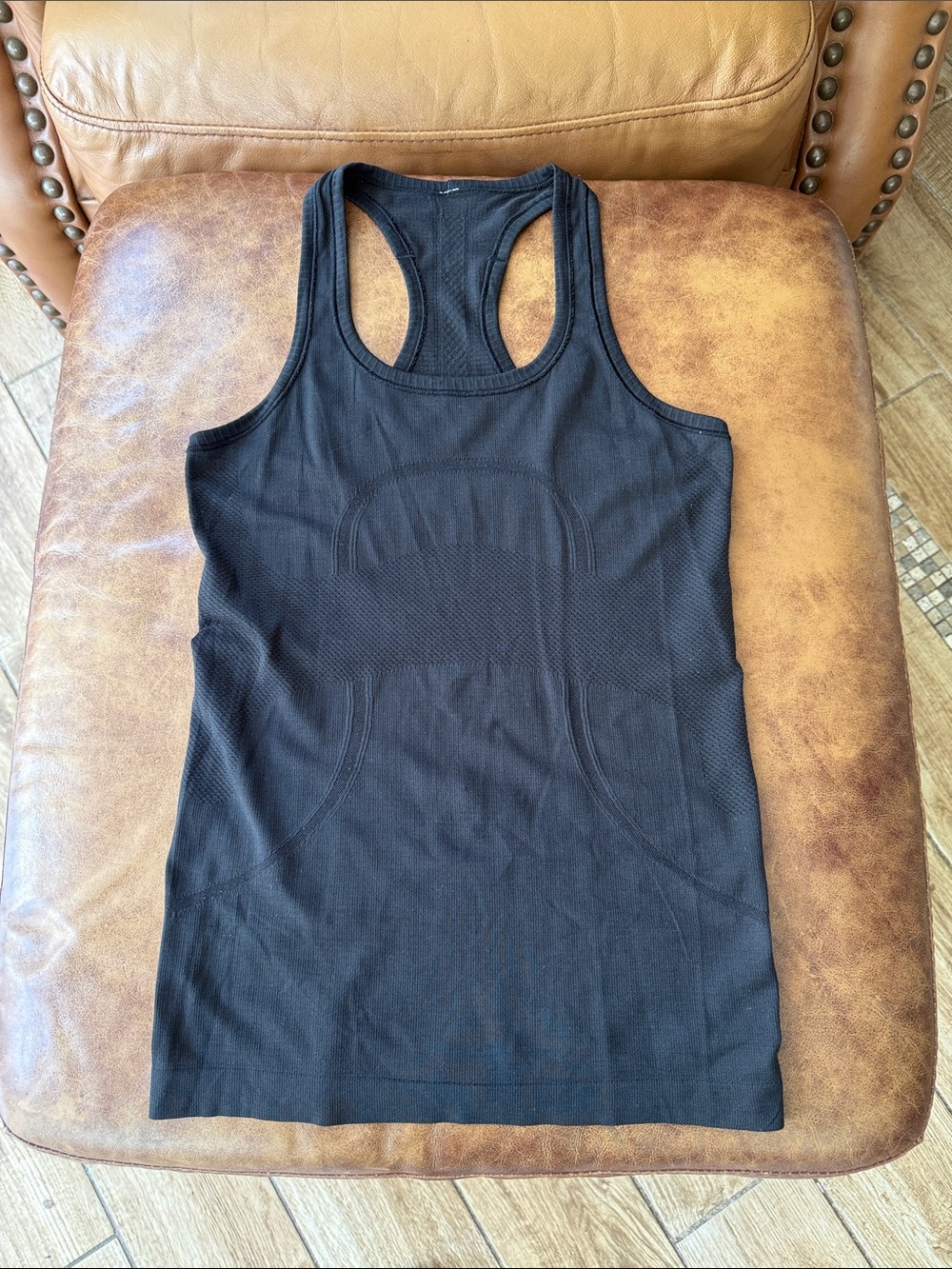 Lululemon Swiftly Tech Racerback Tank Top Sz 4 Black Hip Length
